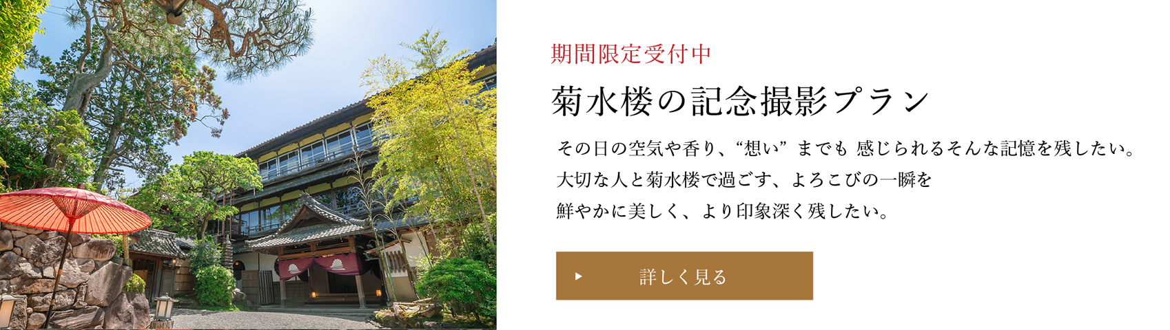 記念撮影プラン