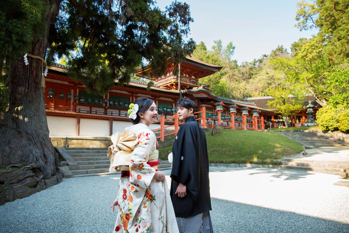 《春日大社公式提携》神前式 ＆ ご家族婚プラン  102万2,700円(税サ込) / 20名